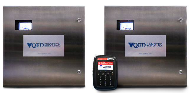 QED BIOMETHANE 3000 and BIOGAS 3000